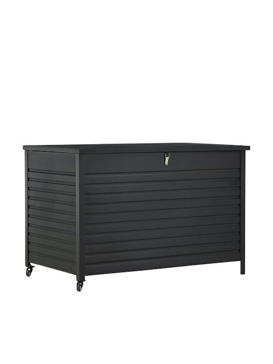 Epipla1.gr Outdoor Storage Box Black L60xW60xH60cm