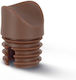 Replacement Front Angled Cap for Escape High Chair Brown 15br03