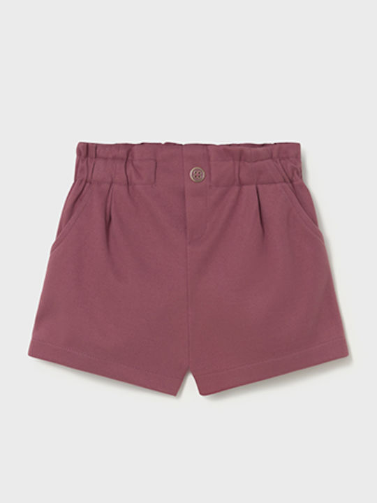 Mayoral Kids' Shorts/Bermudas Fabric Pink