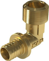 KAN-therm Γωνία Σωλήνα Ορειχάλκινη 1mm CJK740