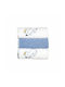 Baby Star Rhino Shoulder Burp Cloths Light Blue 30x30cm. 3pcs