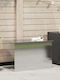 vidaXL Außenlagerbox Metall Silver L80xB50.5xH50cm