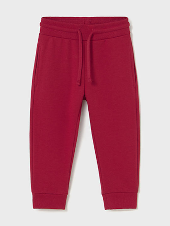 Mayoral Kids Sweatpants Red