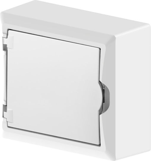 Oberflächenmontierte Anschlussdose 1x8 Modular Weiß Ip40 Onnline