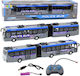 Lean Toys Police Ferngesteuertes Auto Gray