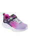 S-lights Kids Sneakers with Scratch Purple