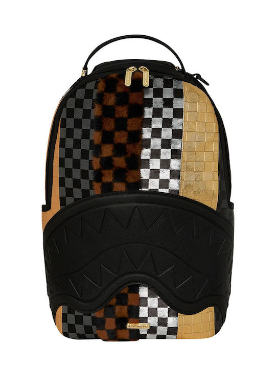 Sprayground Mix Media Shark Dlxsv Backpack