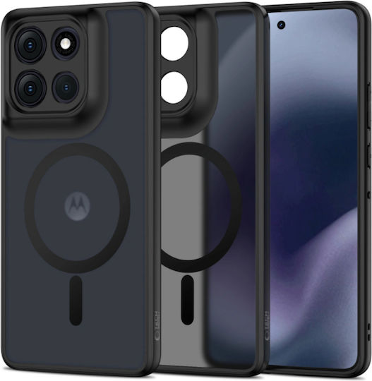 Tech-Protect Magmat Back Cover Silicone / Plastic 2mm Black (Motorola Moto G86 5G)