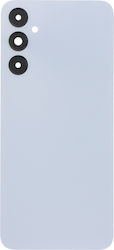 Samsung Galaxy A05s Battery Door + Battery Door Adhesive + Back Camera Lens Bezel Silver OEM Samsung Galaxy A05s Battery Door + Battery Door Adhesive + Back Camera Lens Bezel Silver OEM