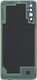 Samsung Galaxy A70 Battery Door + Battery Door Adhesive + Back Camera Lens Bezel Black OEM
