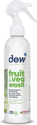 Dew Fruit & Veg Wash Дезинфекциращ Почистващ Спрей за Плодове и Зеленчуци Без Токсични Химикали 250ml Dew Fruit & Veg Wash Дезинфекциращ Почистващ Спрей за Плодове и Зеленчуци Без Токсични Химикали 250ml