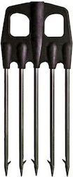 Five Prongs Plastic Stainless Steel Base Tixi