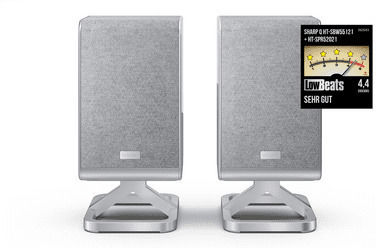 Sharp Active Speaker 2 No of Drivers 200W Silver (Pair)