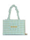 Women's Bag Tote Handbag Turquoise