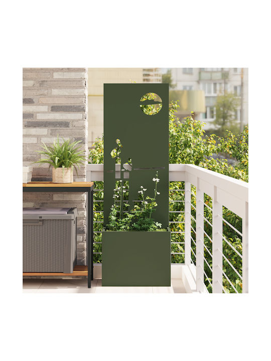 vidaXL Саксия Метал Ladi 50x140x140см.
