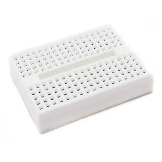 mini 170 Tie Point WHITE Breadboard 45x34.5mm