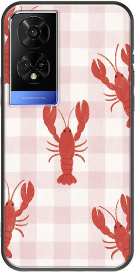 Lobster Picnic TCL 50 5G Black TPU Black Silicone