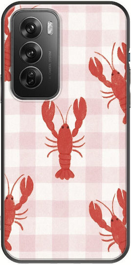 Lobster Picnic Oppo Reno 12 Pro 5g Black TPU Black Silicone