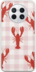 Lobster Picnic Huawei Mate 50 Pro Flexible TPU Transparent Silicone Lobster Picnic Huawei Mate 50 Pro Flexible TPU Transparent Silicone