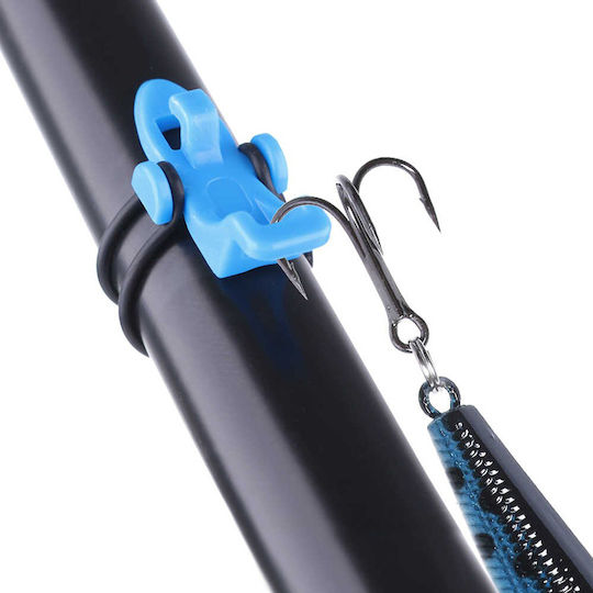 Powertech Basis Für Angelhaken Fish-0016 Mit 3 Ringen Schwarz