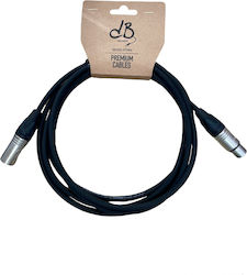 DB XLR Мъжки - XLR Женски 3м 520009809011