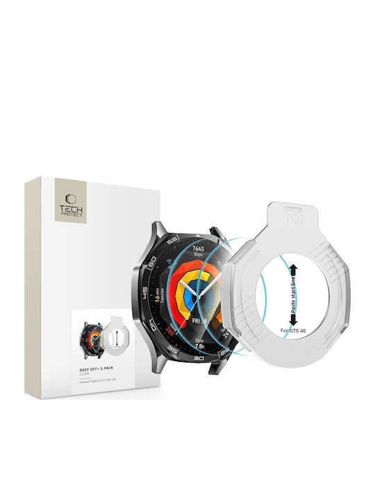 Tech-Protect Tempered Glass for the Huawei Watch GT 5 46 mm 2pcs