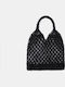 Handmade Macrame Bag Black