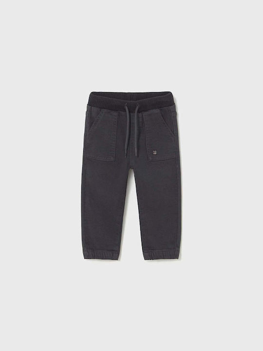 Mayoral Pantaloni din Material Textil pentru Copii veveriță cenușie