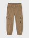 Kids' Cargo Pants Light Brown