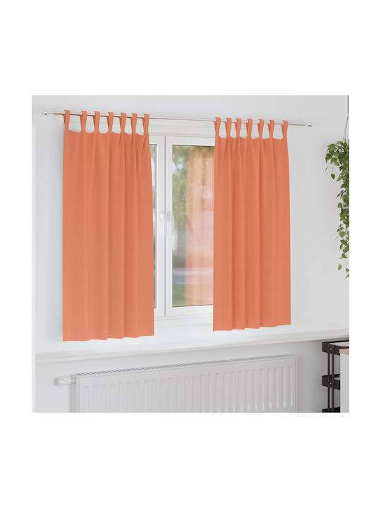 vidaXL Set Curtains Blackout Window with Tab To...