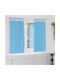 vidaXL vidaXL Vorhänge Verdunkelung Fenster mit Obere Registerkarte Hellblaue 140x175cm