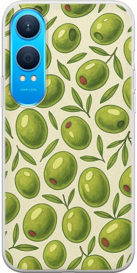 Olive Vibes Oneplus Nord Ce4 Lite 5g Flexible Tpu Διάφανη Σιλικόνη