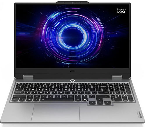 Lenovo LOQ 15IRX10 15.6" IPS FHD 144Hz (i5-13450HX/16GB/512GB SSD/GeForce RTX 5060/W11 Home) Luna Grey (US Keyboard)