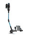 Izzy Galaxy G1 Επαναφορτιζόμενη Σκούπα 2 σε 1 Stick & Χειρός 28.8V Μπλε