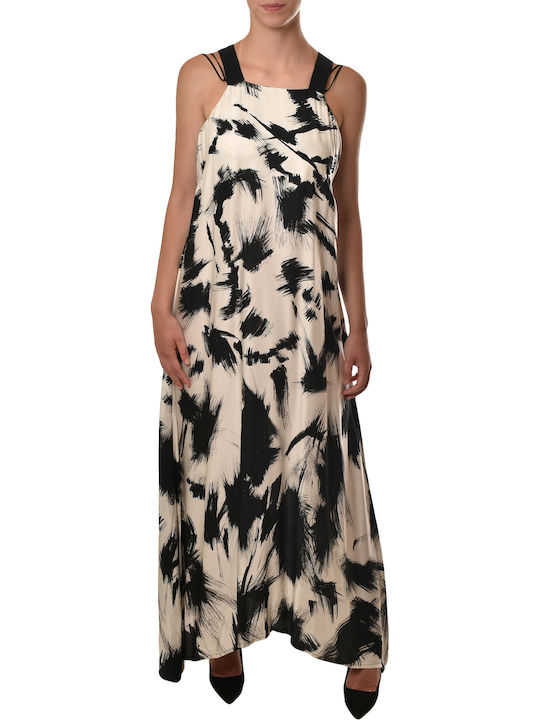 Eaters Maxi Φόρεμα Black/white
