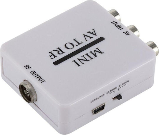 Anga Converter for CCTV Systems White 552-334