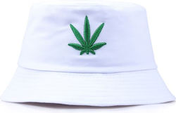 Moda4u Fabric Hat Bucket White