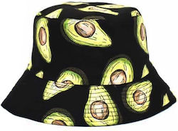 Moda4u Fabric Hat Bucket Black
