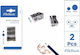 BeBasic Metallic Double Sharpener 2pcs