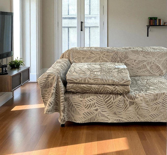 Linea Home Lineo Decken & Couchdecken Dreisitzer-Sofa Wurf Jacquard Mocha Linea Home Lineo Decken & Couchdecken Dreisitzer-Sofa Wurf Jacquard Mocha