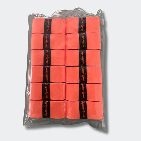 Bullpadel Gb-1600 Padel Overgrip X 12 Neon Orange