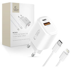 Tech-Protect NCA20 20W Cu Cablu USB-C - Lightning