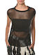 Blouse Women's Blouse Cotton Anthracite