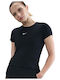 Sportswear Damen T-Shirt Schwarz