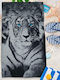 Tiger Baumwolle Strandtuch 170x90cm