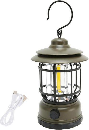 Lampa Φανάρι Led Επαναφορτιζόμενο για Camping 800lm 10W