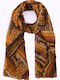 T & D Women's Scarf Ochre