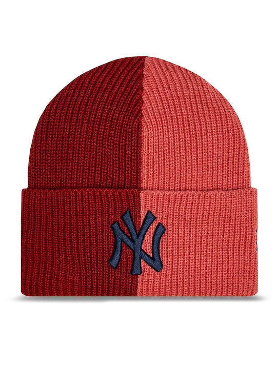 Beanie Ανδρικός Σκούφος Πλεκτός σε Κόκκινο χρώμα