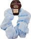 Handgemachtes Haargummi Scrunchy Hellblau Zart
