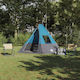 vidaXL Campingzelt Blau 383x338x217cm